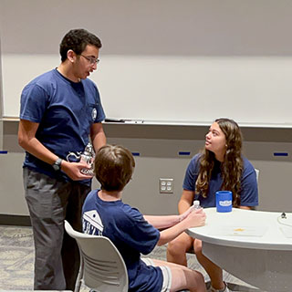 Students in classroom with instructor